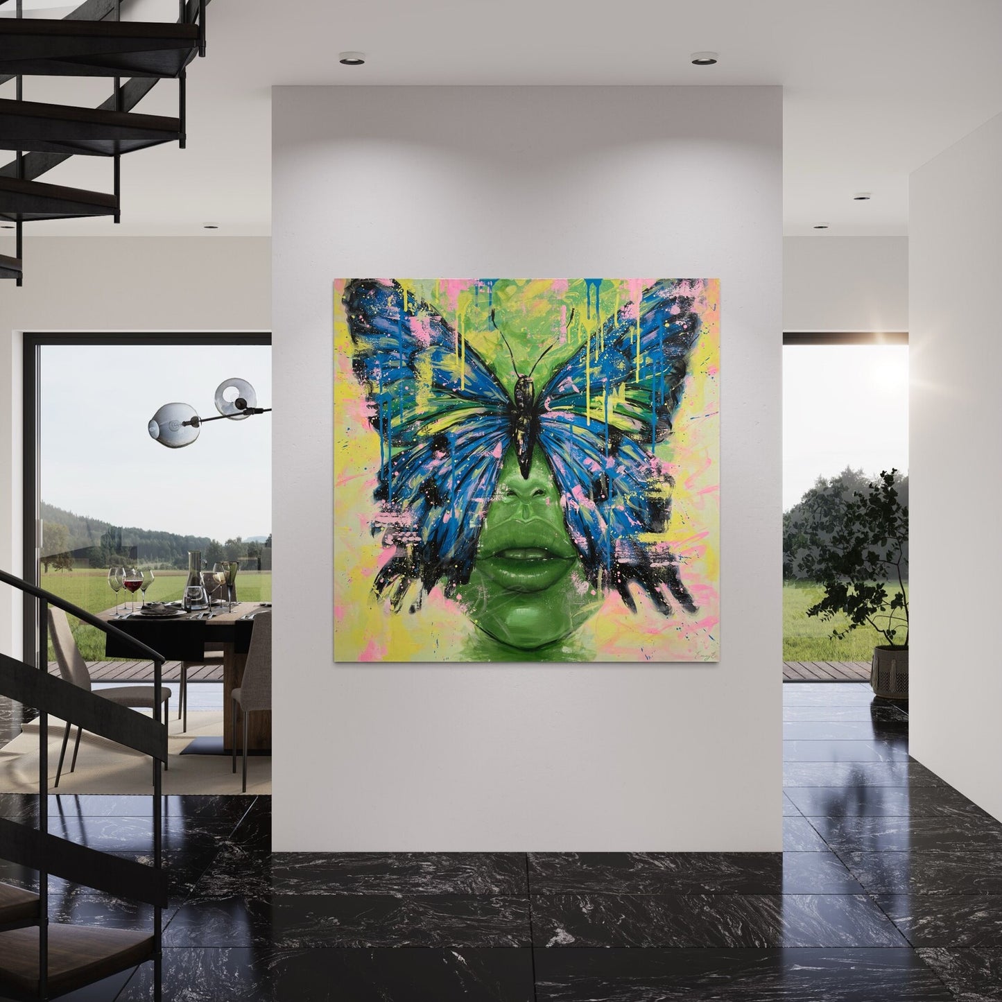 Naturligt Vis 02 (100x100 cm)