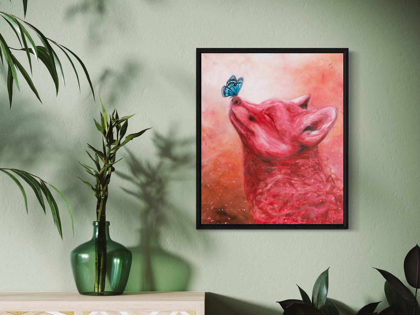 Framed Canvas Print