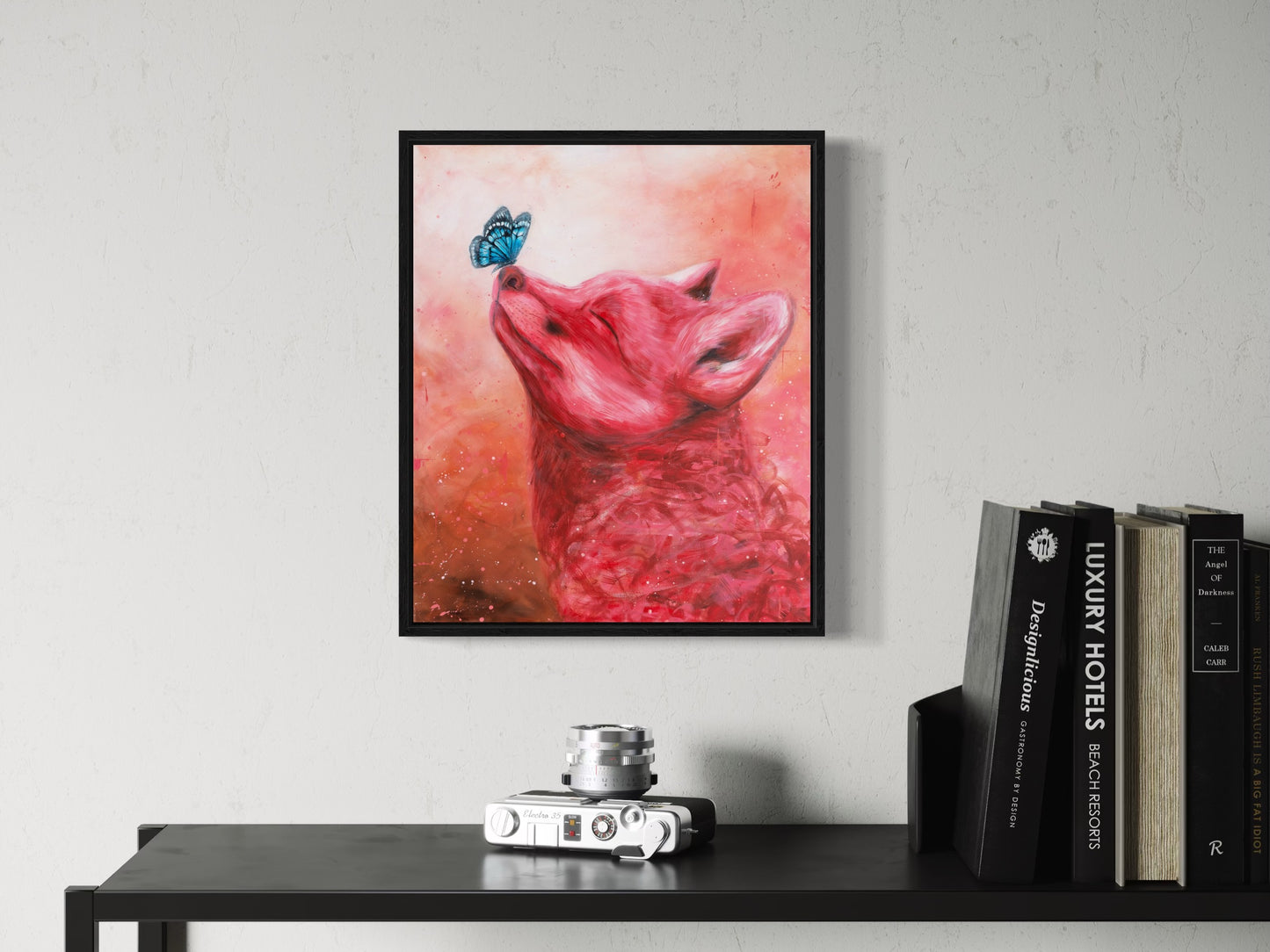 Framed Canvas Print