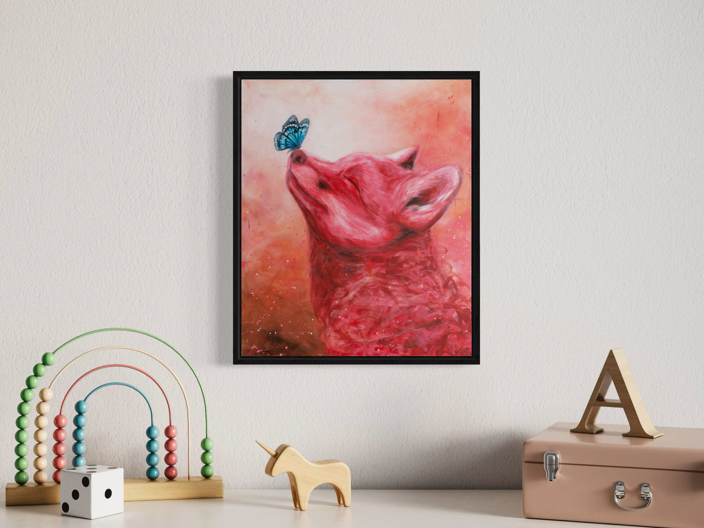 Framed Canvas Print