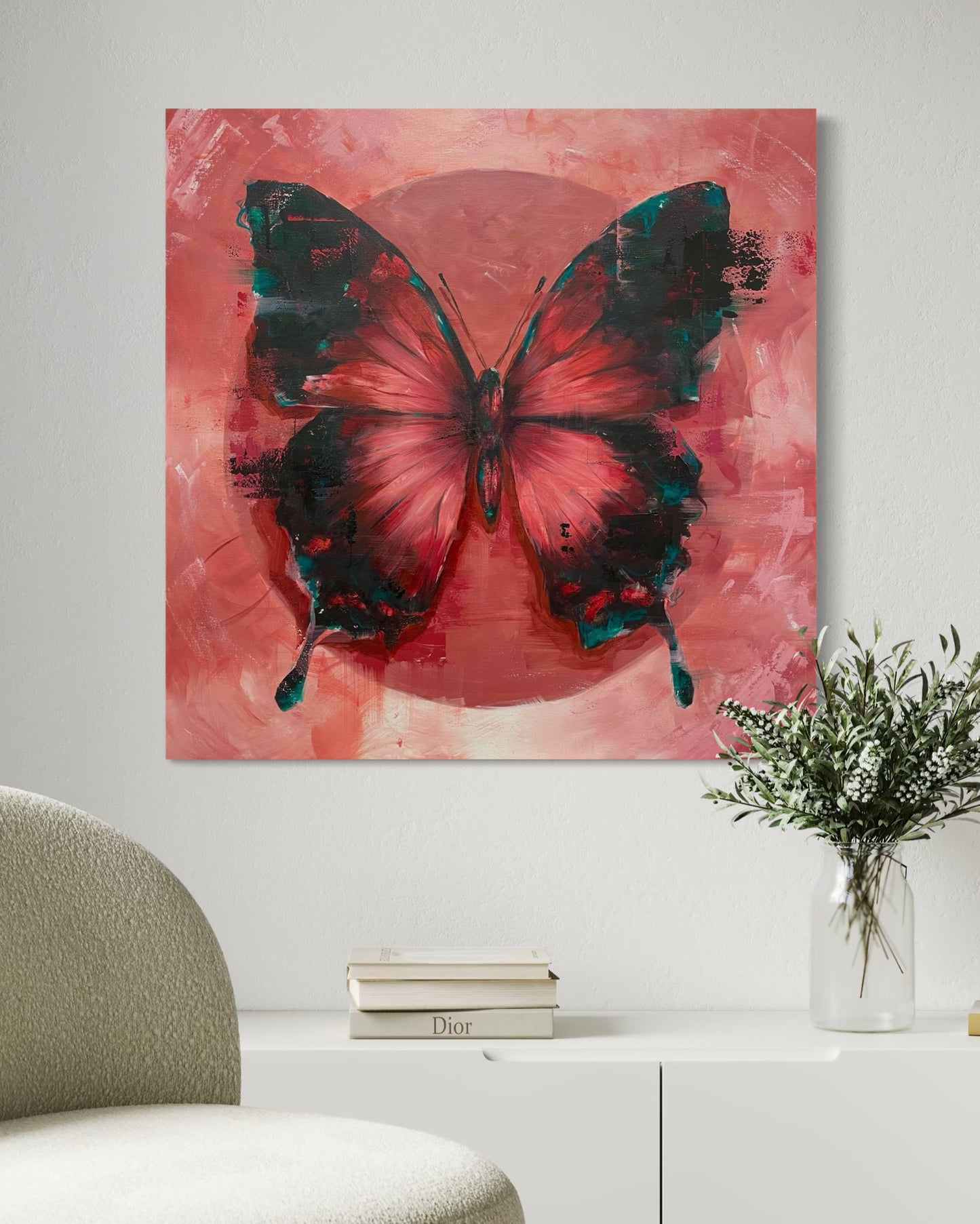 Hot Summer Night (80x80 cm)