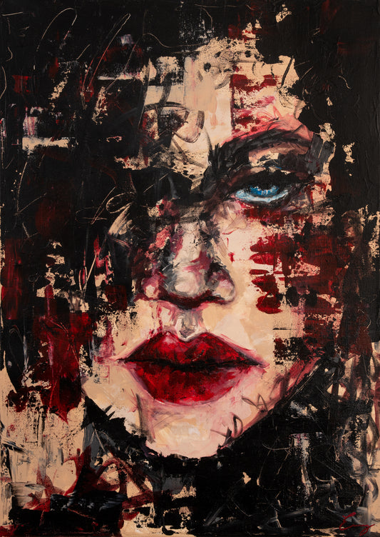 Porträtt 24-01 (50x70cm)