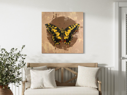 Papilio Machaon canvas-print