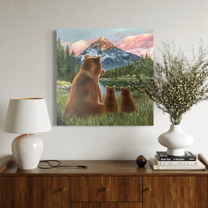 After Adventure, Comes Stillnes (60x60 cm)