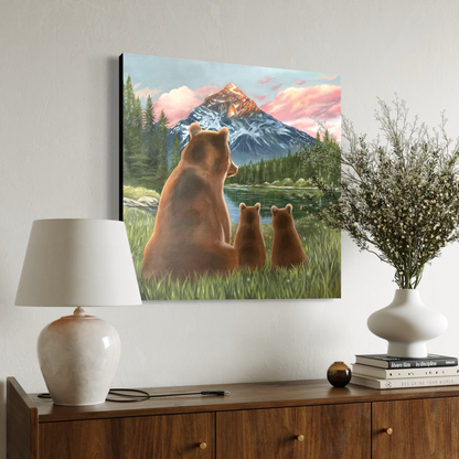 After Adventure, Comes Stillnes (60x60 cm)