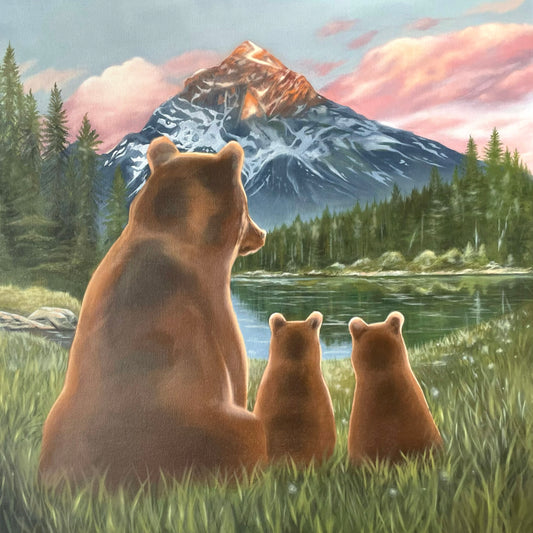 After Adventure, Comes Stillnes (60x60 cm)