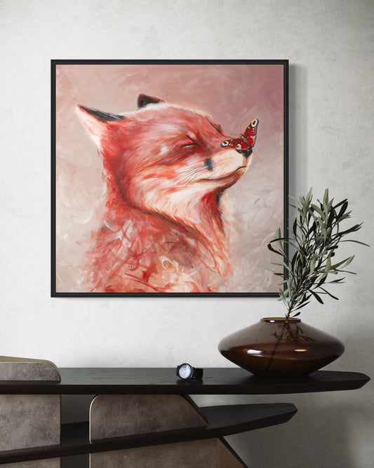Framed canvas print