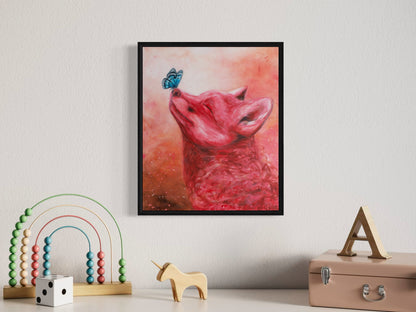 Framed Canvas Print